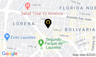 Mapa de Pole Dance Wild Style en Medellín