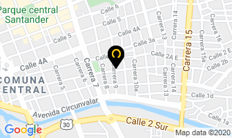 Mapa de Poli Cubiertas en Neiva