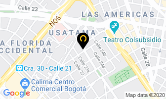 Mapa de Poliadornos E.u. en Bogotá D.C