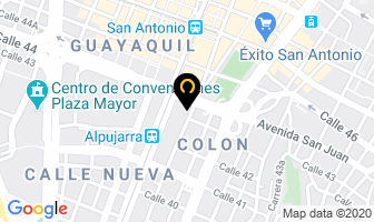 Mapa de Poliarkit Ltda en Medellín
