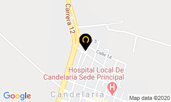 Mapa de Policia Nacional en Candelaria