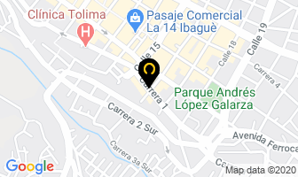 Mapa de Polietilenos Del Tolima en Ibagué
