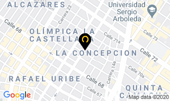 Mapa de Polifiltros en Bogotá D.C