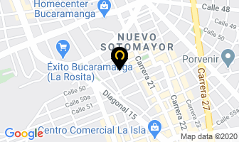 Mapa de Poliflex E.u. en Bucaramanga