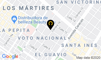 Mapa de Polimanilas en Bogotá D.C