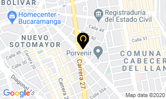 Mapa de Polishome en Bucaramanga
