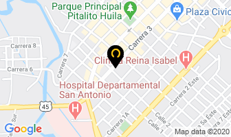 Mapa de Politécnico Americano en Pitalito