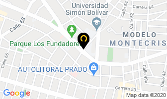 Mapa de Politécnico Central en Barranquilla