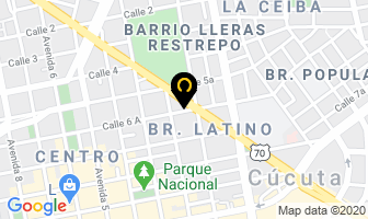 Mapa de Politécnico Nacional en Cúcuta