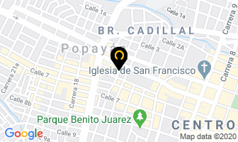 Mapa de Pollo A en Popayán