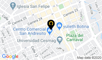 Mapa de Pollo Al Costo en Pasto