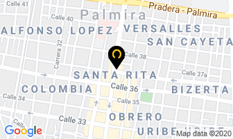 Mapa de Pollo Al Paso en Palmira