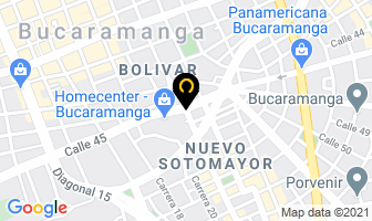 Mapa de Pollo & Pollo en Bucaramanga