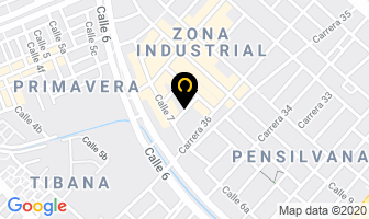 Mapa de Pollo Andino S.a. en Bogotá D.C