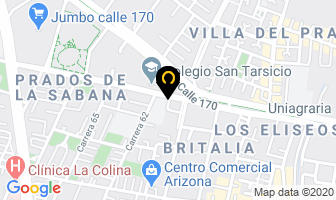 Mapa de Pollo Broaster Jim en Bogotá D.C