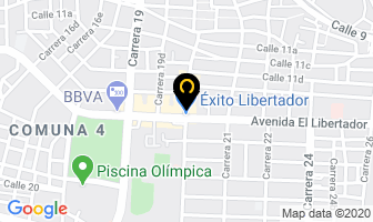 Mapa de Pollo Broaster.com en Santa Marta