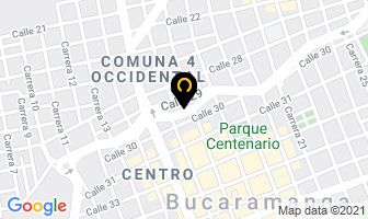 Mapa de Pollo Cali en Bucaramanga