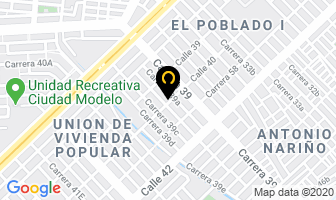 Mapa de Pollo Claudio en Cali