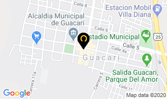 Mapa de Pollo Colorado en Guacarí