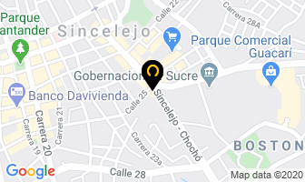 Mapa de Pollo Colorín en Sincelejo