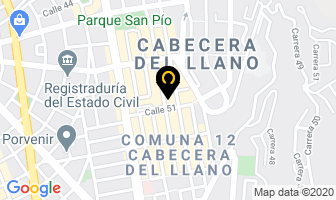 Mapa de Pollo El Sur en Bucaramanga