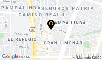Mapa de Pollo Frito Rikypollo en Cali