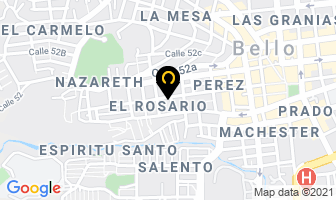 Mapa de Pollo Pérez en Medellín