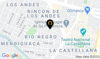 Mapa de Pollo San S.a. en Bogotá D.C