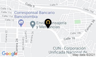 Mapa de Pollo San S.a. en Santa Marta