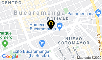 Mapa de Pollos Bucaros en Bucaramanga