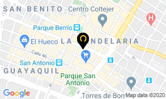 Mapa de Pollos Campestres en Medellín