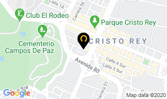 Mapa de Pollos El Rodeo en Medellín