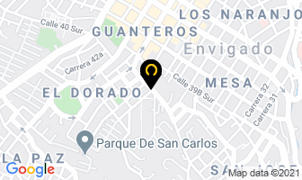 Mapa de Pollos Georgia en Medellín
