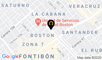 Mapa de Pollos La Chirosa en Bogotá D.C
