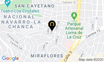 Mapa de Pollos Libertador en Cali