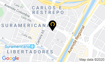 Mapa de Pollos Paulandia en Medellín