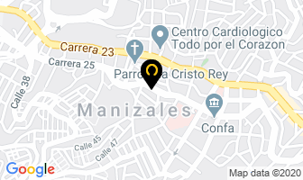Mapa de Pollos Tropical Ltda. en Manizales