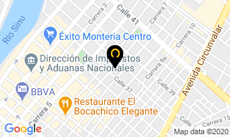 Mapa de Polo Ochoa Betty en Montería