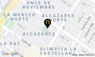 Mapa de Polux Eventos en Bogotá D.C