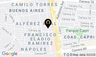 Mapa de Poly -isopren en Cali