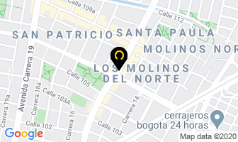 Mapa de Polybuilder Ltda en Bogotá D.C