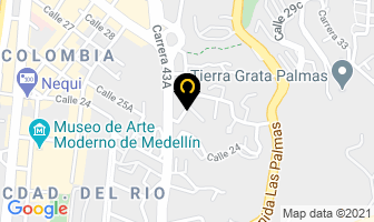 Mapa de Polybuilder Ltda en Medellín