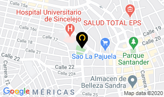 Mapa de Pombo Herrera Luis Enrique en Sincelejo