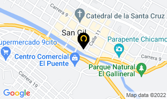 Mapa de Ponque Granados en San Gil