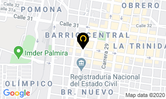 Mapa de Ponqué Tradicional en Palmira