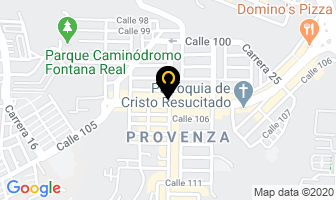 Mapa de Ponques Pan en Bucaramanga
