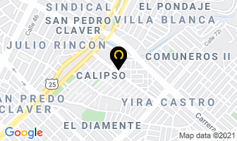 Mapa de Popayán Alba en Cali