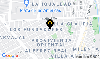 Mapa de Porcinare Ltda en Bogotá D.C