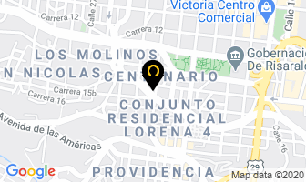 Mapa de Porsalud Ltda. en Pereira