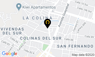 Mapa de Porte Ejecutivo Uniformes en Medellín